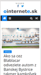 Mobile Screenshot of ointernete.sk