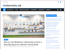 Tablet Screenshot of ointernete.sk